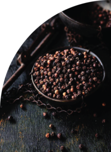 black paper spices