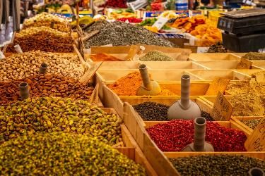 different types of kitchen spices